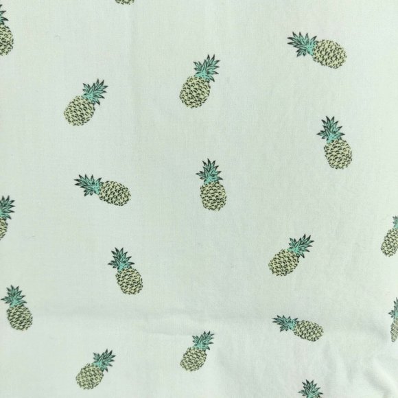 NWT Express All-Over-Print Pineapple Hawaiian Shirt Mens 2XL Slim Fit - Picture 6 of 6